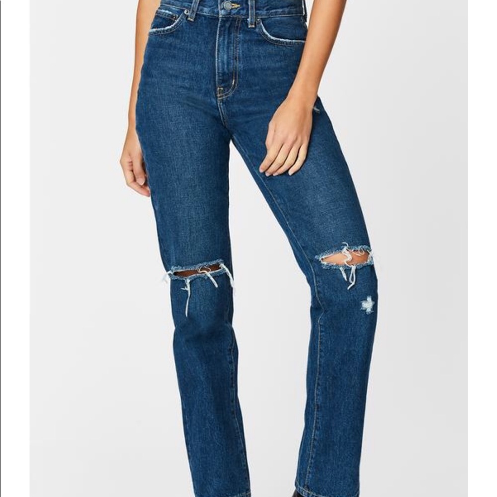 Carmar Wurren Ursula Slim Fit Blue Ripped Jeans 25